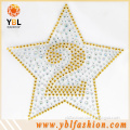 hotfix color ab strass transfers, star designs for kids dress decorate